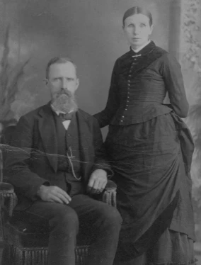 Elder Purdham and his wife Laura
